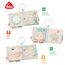 Fehn Fühlbuch Oktopus - Buggybuch aus Stoff mit Meerestier Motiven - Babyspielzeug Buch mit Quietsche, Raschelpapier und Spiegel - Babybuch 8 Seiten - Stoffbuch für Babys und Kleinkinder ab 0+ Monaten