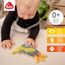 Fehn 051124 Knister-Vulkan – Activity-Rascheltier mit spannenden Strukturen zum Greifen, Lauschen, Spielen & Geräusche erzeugen, perfekter Begleiter für Babys und Kleinkinder