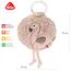 Fehn Stoffbuch Flamingo - Fühlbuch mit Natur-Motiven - 6 Seiten mit spannenden Materialien und Funktionen zum Fühlen, Greifen und Staunen - EIN optimaler Begleiter für zuhause und unterwegs