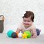 INFANTINO - Strukturiertes 6-teiliges Mehrball-Set für Babys - Sensorik Spielzeug - Mehrere Farben - Größen & Formen - Förderung der motorischen Fähigkeiten - Sensorische Erkundung - Ab 6 Monaten +