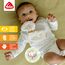 Fehn Knister-Schaf – Activity-Rascheltier aus Baumwolle – Babyspielzeug zum Greifen, Spielen und Geräusche erzeugen – optimaler Begleiter für Babys und Kleinkinder ab 0+ Monaten