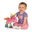 Lamaze Baby Spielzeug "Ella, das Einhorn" Clip & Go, Greifling, Stoffspielzeug Kleinkind, Motorikspielzeug Beißen, Greifen & Geräusche Erzeugen, Geschenke zur Geburt, Babyspielzeug ab 0 Monaten