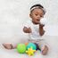 INFANTINO - Strukturiertes 6-teiliges Mehrball-Set für Babys - Sensorik Spielzeug - Mehrere Farben - Größen & Formen - Förderung der motorischen Fähigkeiten - Sensorische Erkundung - Ab 6 Monaten +