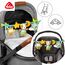 Fehn Kinderwagenkette Baby Mobile Sleeping Forest – Babymobile Kette mit süßen Anhänger Figuren - Babyspielzeug zum flexiblen Aufhängen - Kinderwagen Spielzeug für Babys und Kleinkinder ab 0+ Monaten