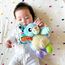 Playgro Sensory Friend Katze - wasserdicht - schmutzfrei - farbig Lernspielzeug ab 3 Monaten