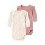 NAME IT Baby - Mädchen Nbfbody 2p Ls Buttercream Hearts Noos, Buttercream, 92