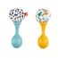 Fisher-Price Babys Rumba-Rasseln, Rasseln für Kinder sensorische Spielzeuge für Neugeborene ab 3 Monaten, HMF34