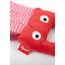 Sigikid Greifling Oktopus, RedStars Babyspielzeug mit Rassel und Ringen: greifen, entdecken, spielen, für Babys ab Geburt, Art.-Nr. 42920, rosa-rot, 18x8x2 cm