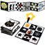 Jiosdo Baby Spielzeug 0-3 Monate, Schwarz Weiss Kontrast Spielzeug Baby Stoffbuch Knistertuch, Kontrastbuch Kinderwagen Geschenksets Babyspielzeug 0 3 6 12 Monate(2PCS)