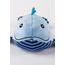 SIGIKID 41172 Rassel Wal Red Stars Mädchen und Jungen Babyspielzeug empfohlen ab Geburt blau