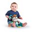 Bright Starts, Spielzeug für Den Kinderwagen, faultier - mit Rassel, Spiegel und Taggie Schlaufen