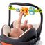 Bright Starts, 9005 Tiger Kinderwagenkette mit Lichtern, 4 Melodien, Spiegel und mehr, leicht anzubringen