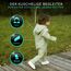 ALAVYA HOME® WALKOVERALL, Baby Wollwalk-Overalls aus Natur 100% Bio-Schurwolle Wollfleece mit Reißverschluss, Walk Woll-Anzug für Kleinkind und Baby - Pastel Khaki 62/68
