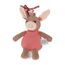 Sterntaler Spieluhr S Esel Emmily, geeignet ab Geburt, weiches Babyspielzeug aus Flauschstoff & Jersey, mit Spieluhr, Bindebändern zum Befestigen, fördert Einschlafrituale – 19x15x8 cm