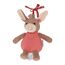 Sterntaler Spieluhr S Esel Emmily, geeignet ab Geburt, weiches Babyspielzeug aus Flauschstoff & Jersey, mit Spieluhr, Bindebändern zum Befestigen, fördert Einschlafrituale – 19x15x8 cm