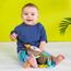 Bright Starts, Spielzeug für Den Kinderwagen, faultier - mit Rassel, Spiegel und Taggie Schlaufen