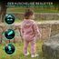 ALAVYA HOME® WALKOVERALL, Baby Wollwalk-Overalls aus Natur 100% Bio-Schurwolle Wollfleece mit Reißverschluss, Walk Woll-Anzug für Kleinkind und Baby - Pastel Rosa 98/104