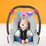 Bright Starts, Kinderwagenkette mit Lichtern und Melodien, Eule und Vogel
