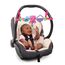 Bright Starts, Kinderwagenkette mit Lichtern und Melodien, Eule und Vogel