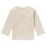 Noppies Unisex Baby U Tee Overlap Ls Rib Nanyuki T Shirt, Ras1202 Oatmeal -P611, 62 EU