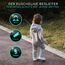 ALAVYA HOME® WALKOVERALL, Baby Wollwalk-Overalls aus Natur 100% Bio-Schurwolle Wollfleece mit Reißverschluss, Walk Woll-Anzug für Kleinkind und Baby - Pastel Grau 62/68