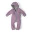 Ehrenkind® WALKOVERALL | Baby Wollwalk-Overalls aus Merino Schurwolle mit Reißverschluss | Walk Wolle Woll-Anzug für Kleinkind und Baby | Flieder Gr. 86-92