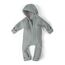Ehrenkind® WALKOVERALL | Baby Wollwalk-Overalls aus Merino Schurwolle mit Reißverschluss | Walk Wolle Woll-Anzug für Kleinkind und Baby | Jade Gr. 50-56