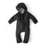 Ehrenkind® WALKOVERALL | Baby Wollwalk-Overalls aus Merino Schurwolle mit Reißverschluss | Walk Wolle Woll-Anzug für Kleinkind und Baby | Anthrazit Gr. 50-56