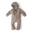 Ehrenkind® WALKOVERALL | Baby Wollwalk-Overalls aus Merino Schurwolle mit Reißverschluss | Walk Wolle Woll-Anzug für Kleinkind und Baby | Beige Gr. 98-104