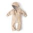 Ehrenkind® WALKOVERALL | Baby Wollwalk-Overalls aus Merino Schurwolle mit Reißverschluss | Walk Wolle Woll-Anzug für Kleinkind und Baby | Natur Gr. 62-68