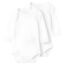 NAME IT Unisex Nbnbody 2p Ls Solid White Noos, Bright White, 86