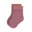 LÄSSIG Unisex Kinder- und Babysocken 3er Set/ Rosewood Größe 12-14
