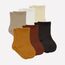 bistyle Baumwolle 6 Paar Baby Socken für Neugeborene Säugling 0-3 Monate bis 2-3 Jahre | Duftend Baby Socken | Jungen Mädchen Kleinkind Socken (as3, age, 6_months, 12_months, Braun)