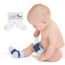 Sock Ons Kluge kleine Dinge, die Babysocken halten! - 2er Pack -12-18 Monate (Blau)