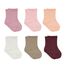 bistyle Baumwolle 6 Paar Baby Socken für Neugeborene Säugling 0-3 Monate bis 2-3 Jahre | Duftend Baby Socken | Jungen Mädchen Kleinkind Socken (as3, age, 0_month, 6_months, Rose)