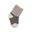 LÄSSIG Unisex Kinder- und Babysocken 3er Set/ Anthrazit-Taupe Größe 12-14