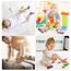 ELUTONG Baby Socken Anti Rutsch Dünn - Schön Baumwolle Rutschfeste Socken Baby Kinder, 5 Paar Sommer Krabbelsocken Stoppersocken für Mädchen Jungen 1-3 Jahre