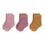 LÄSSIG Unisex Kinder- und Babysocken 3er Set/ Rosewood Größe 27-30