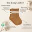bistyle Baumwolle 6 Paar Baby Socken für Neugeborene Säugling 0-3 Monate bis 2-3 Jahre | Duftend Baby Socken | Jungen Mädchen Kleinkind Socken (as3, age, 6_months, 12_months, Senf (Gestreift))