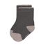 LÄSSIG Unisex Kinder- und Babysocken 3er Set/Anthrazit-Taupe Größe 15-18