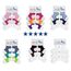 Sock Ons - Baby-Sockenhalter - 6-12 Monate - 3er Pack (1 x Weiß, 1 x Fuchsia, 1 x Baby Pink) - Erstaunliches Vorteilspaket - Baby-Socken immer anziehen!