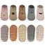 ELUTONG Baby Socken Anti Rutsch Dünn - Schön Baumwolle Rutschfeste Socken Baby Kinder, 5 Paar Sommer Krabbelsocken Stoppersocken für Mädchen Jungen 1-3 Jahre