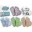 Jeasona 5 Paare Baumwolle Baby Socken 0-12 Monate Mädchen Junge Baby Geschenk Junge Neugeboren Baby Geschenk Mädchen Geburt Babygeschenke zur Geburt