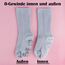 Jeasona 5 Paare Baumwolle Baby Socken 0-12 Monate Mädchen Junge Baby Geschenk Junge Neugeboren Baby Geschenk Mädchen Geburt Babygeschenke zur Geburt