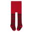 Durio Baby Strumpfhose für Mädchen Baumwolle Kinderstrumpfhose Kinder Strumpfhosen Set Warme Strümpfe Leggings Ringelstrumpfhose Kinder Weihnachtstag Rot und schwarz 4-6 Jahre Karneval