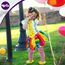 Durio Baby Strumpfhose für Mädchen Baumwolle Kinderstrumpfhose Kinder Strumpfhosen Set Warme Strümpfe Leggings Karneval Rot und Weiß Ringelstrumpfhose Kinder 4-6 Jahre