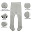 Durio Baby Strumpfhose für Mädchen Baumwolle Kinderstrumpfhose Kinder Strumpfhosen Set Warme Strümpfe Leggings 3 Paar-Weiß Schwarz Hellpink 6-12 Monate