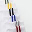 bistyle Baumwolle 6 Paar Baby Socken für Neugeborene Säugling 0-3 Monate bis 2-3 Jahre | Duftend Baby Socken | Jungen Mädchen Kleinkind Socken (as3, age, 12_months, 24_months, Weiß (Gestreift))