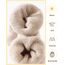Adorel Baby Stoppersocken Gefüttert Baumwolle Winter ABS Socken 5er-Pack Natur 1-3 Jahre (Herstellergröße M)