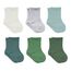 bistyle Baumwolle 6 Paar Baby Socken für Neugeborene Säugling 0-3 Monate bis 2-3 Jahre | Duftend Baby Socken | Jungen Mädchen Kleinkind Socken (as3, age, 2_years, 3_years, Nil Grün)
